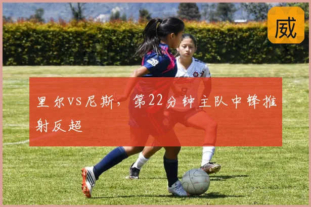 里尔vs尼斯，第22分钟主队中锋推射反超