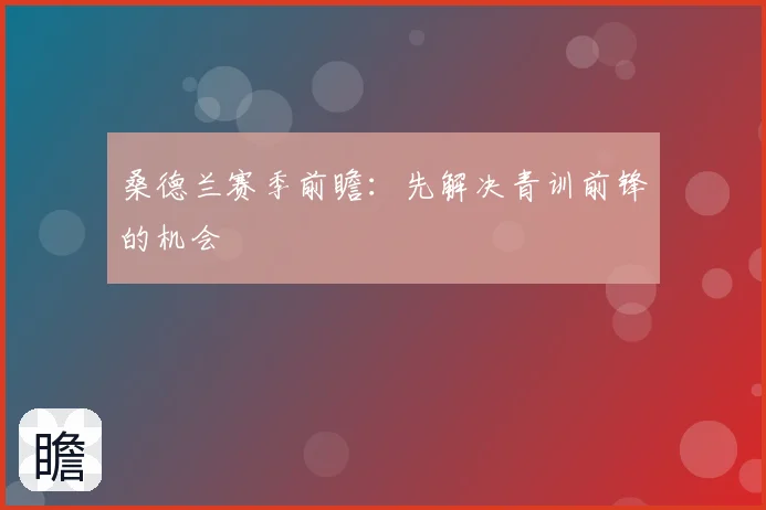 桑德兰赛季前瞻：先解决青训前锋的机会